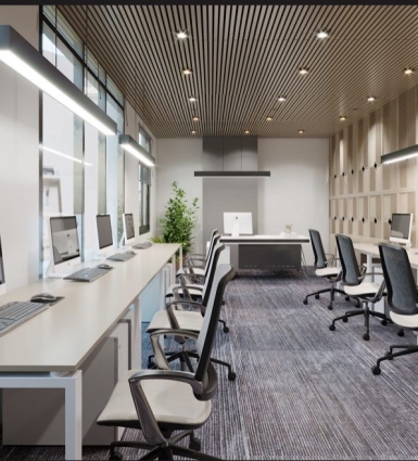 THIẾT KẾ VĂN PHÒNG LÀM VIỆC DÀNH CHO NHÂN VIÊN CÔNG TY-TẦNG 2